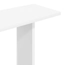 vidaXL Fali Polc Egység Fehér 102 x 20 x 130 cm Szerelt Fa