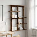 vidaXL Falpolc Antik Fa 102 x 20 x 130 cm Szerelt Fa