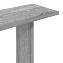 vidaXL Fali Polc Egység Szürke 100 x 20 x 126 cm Szerelt Fa