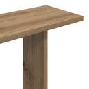vidaXL Fali Polc Egység Barna 100 x 20 x 126 cm Szerelt Fa