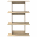 vidaXL Falpolc Falra szerelhető Barna 56 x 20 x 90 cm Szerelt Fa