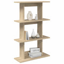 vidaXL Falpolc Falra szerelhető Barna 56 x 20 x 90 cm Szerelt Fa