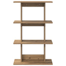 vidaXL Falpolc Falra szerelhető Barna 56 x 20 x 90 cm Szerelt Fa