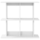 vidaXL Falpolc Falra szerelhető Fehér 80 x 20 x 75 cm Szerelt Fa