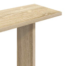 vidaXL Falpolc Falra szerelhető Barna 100 x 20 x 75 cm Szerelt Fa