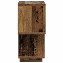 vidaXL Lebegő polc Falra szerelhető Barna 87 x 20 x 55 cm Szerelt Fa
