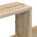 vidaXL Falpolc Falra szerelhető Barna 55 x 15 x 35 cm Szerelt Fa