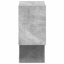 vidaXL Falpolc Falra szerelhető Szürke 55 x 15 x 35 cm Szerelt Fa