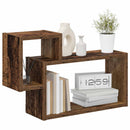 vidaXL Falpolc Falra szerelhető Barna 55 x 15 x 35 cm Szerelt Fa