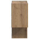 vidaXL Falpolc Falra szerelhető Barna 55 x 15 x 35 cm Szerelt Fa