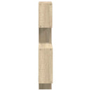 vidaXL Fali Kocka Polcok Falra szerelhető Barna 64 x 13,5 x 91,5 cm