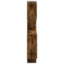 vidaXL Fali Kocka Polcok Falra szerelhető Barna 64 x 13,5 x 91,5 cm
