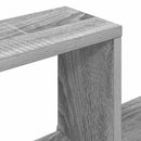 vidaXL Fali Kocka Polcok Falra szerelhető Szürke 64 x 13,5 x 91,5 cm