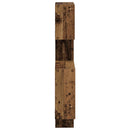 vidaXL Fali Kocka Polcok Falra szerelhető Barna 64 x 13,5 x 91,5 cm
