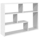 vidaXL Falpolc Falra szerelhető Fehér 95 x 20 x 69,5 cm Szerelt Fa