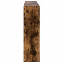 vidaXL Falpolc Falra szerelhető Barna 95 x 20 x 69,5 cm Szerelt Fa