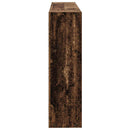 vidaXL Falpolc Falra szerelhető Barna 95 x 20 x 69,5 cm Szerelt Fa