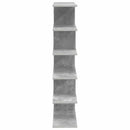vidaXL Falpolc Betonszürke 70 x 20 x 100 cm Szerelt Fa