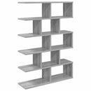 vidaXL Falpolc Szürke Sonoma 70 x 20 x 100 cm Szerelt Fa