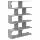 vidaXL Falpolc Szürke Sonoma 70 x 20 x 100 cm Szerelt Fa