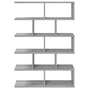 vidaXL Falpolc Szürke Sonoma 70 x 20 x 100 cm Szerelt Fa