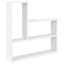 vidaXL Falpolc Fehér 60 x 11 x 60 cm Szerelt Fa