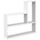 vidaXL Falpolc Fehér 60 x 11 x 60 cm Szerelt Fa