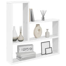 vidaXL Falpolc Fehér 60 x 11 x 60 cm Szerelt Fa