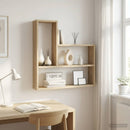 vidaXL Falpolc Sonoma Tölgy 60 x 11 x 60 cm Szerelt Fa