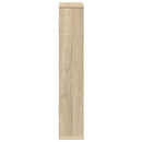 vidaXL Falpolc Sonoma Tölgy 60 x 11 x 60 cm Szerelt Fa