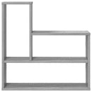 vidaXL Falpolc Szürke Sonoma 60 x 11 x 60 cm Szerelt Fa