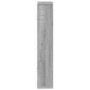 vidaXL Falpolc Szürke Sonoma 60 x 11 x 60 cm Szerelt Fa