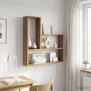vidaXL Falpolc Kézműves Tölgy 60 x 11 x 60 cm Szerelt Fa
