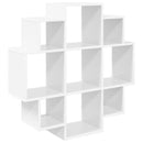 vidaXL Falpolc Fehér 90 x 25 x 90 cm Szerelt Fa