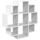 vidaXL Falpolc Fehér 90 x 25 x 90 cm Szerelt Fa