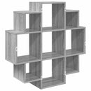 vidaXL Falpolc Szürke Sonoma 90 x 25 x 90 cm Szerelt Fa