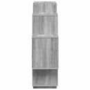 vidaXL Falpolc Szürke Sonoma 90 x 25 x 90 cm Szerelt Fa