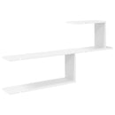 vidaXL Falpolc Fehér 122 x 18 x 60 cm Szerelt Fa