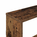 vidaXL Falpolc Antik Fa 122 x 18 x 60 cm Szerelt Fa