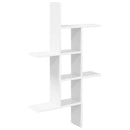 vidaXL Falpolc Fehér 61 x 15 x 102 cm Szerelt Fa