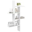 vidaXL Falpolc Fehér 61 x 15 x 102 cm Szerelt Fa