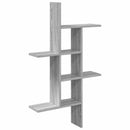 vidaXL Falpolc Szürke Sonoma 61 x 15 x 102 cm Szerelt Fa