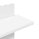 vidaXL Falra Szerelhető Polc Fehér 48,5 x 15 x 101 cm Szerelt Fa