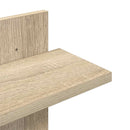 vidaXL Falra Szerelhető Polc Sonoma Tölgy 48,5 x 15 x 101 cm