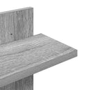 vidaXL Falra Szerelhető Polc Szürke Sonoma 48,5 x 15 x 101 cm
