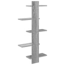 vidaXL Falra Szerelhető Polc Szürke Sonoma 48,5 x 15 x 101 cm