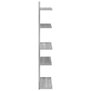vidaXL Falra Szerelhető Polc Szürke Sonoma 48,5 x 15 x 101 cm