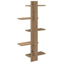 vidaXL Falra Szerelhető Polc Kézműves Tölgy 48,5 x 15 x 101 cm