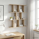 vidaXL Falpolc Sonoma Tölgy 80 x 20 x 96 cm Szerelt Fa