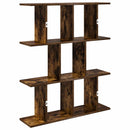 vidaXL Falpolc Füstös Tölgy 80 x 20 x 96 cm Szerelt Fa